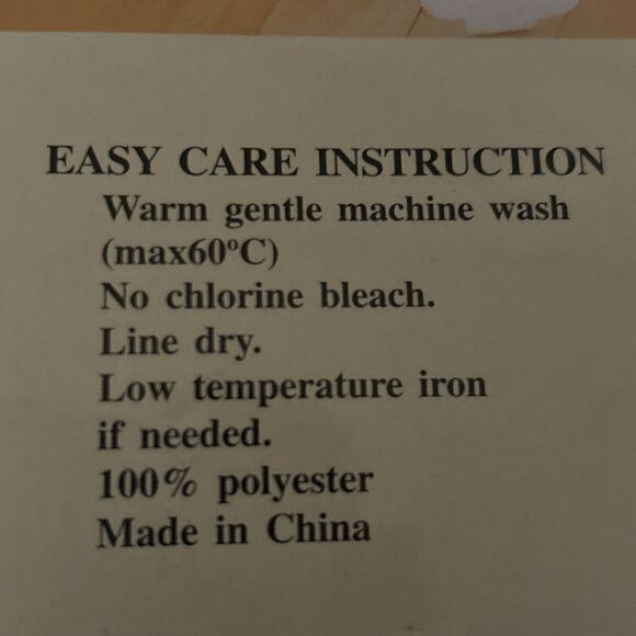 Chapel Gate 60 X 90 Inch Ivory Unstainable Tablecloth Permanent Press Square - Picture 3 of 8